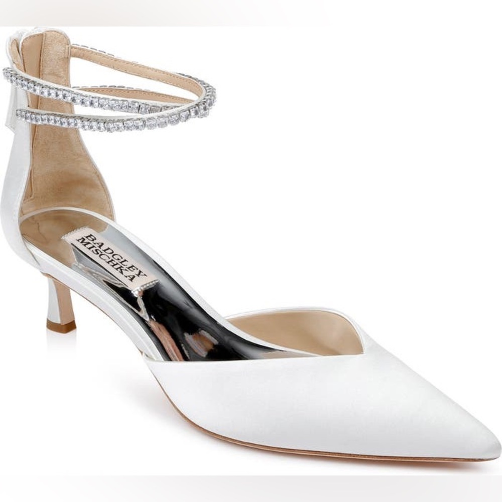 Lilibeth Kitten Heel Ankle Strap Pump